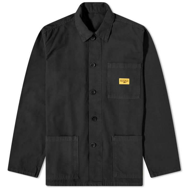 Photo: Service Works Men's Canvas Coverall Jacket in Black