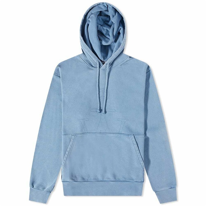 Photo: JW Anderson Men's JWA Embroidered Hoody in Light Blue