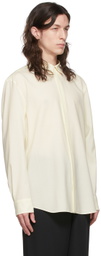OVERCOAT Off-White Wool Shirt