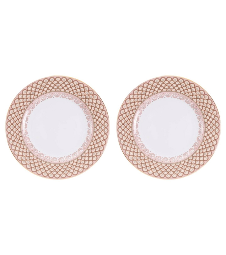 Photo: La DoubleJ Odysseus Dusty Pink set of 2 dinner plates