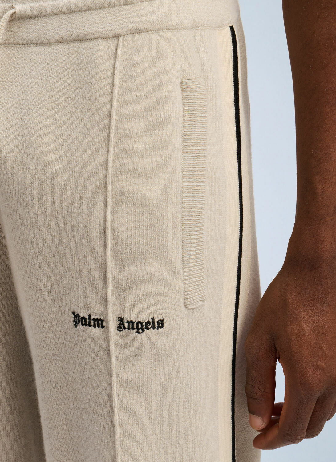 Palm Angels Classic Logo Knit Track Pants