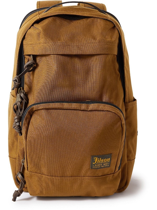 Photo: Filson - Dryden Leather-Trimmed CORDURA Backpack