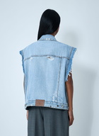 Alexander Wang Distressed Denim Vest