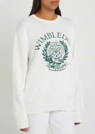 Polo Ralph Lauren Embroidered Cotton Jumper White