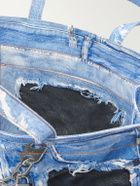 Acne Studios - Trompe L'oeil Organic Cotton Tote Bag