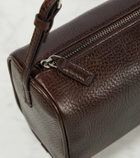 The Row 90s leather shoulder bag