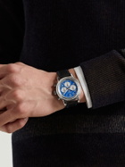 CHOPARD - Mille Miglia Classic Racing Chronograph Automatic 42mm Stainless Steel and Perforated Leather Watch, Ref. No. 168589-3010