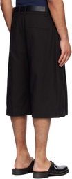 Studio Nicholson Black Fowld Shorts