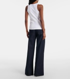 Coperni Washing Clip cotton jersey tank top