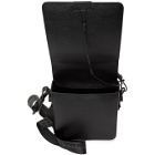 Off-White Black Binder Clip Bag