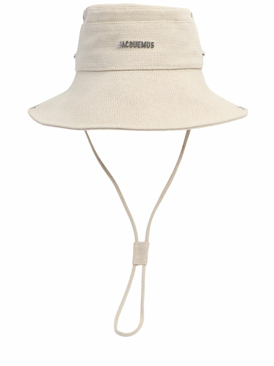 ハット JACQUEMUS 'Le Bob De-Nimes' bucket hat JACQUEMUS Le Bob De-nimes Bucket Hat Jacquemus