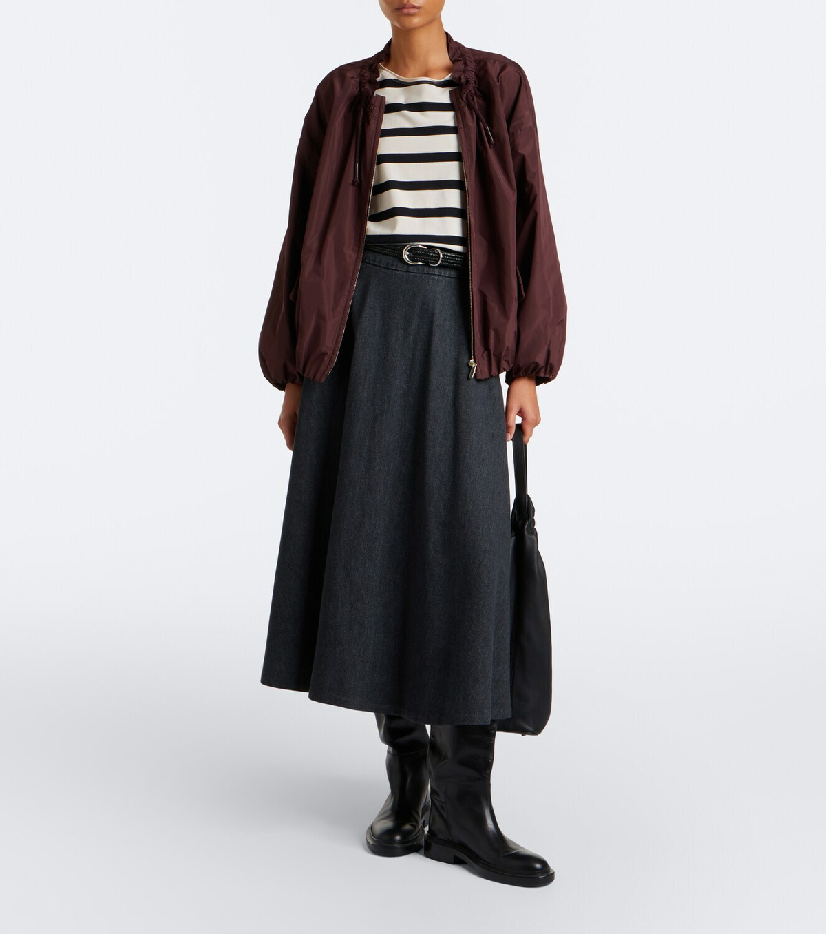 'S Max Mara Denim midi skirt