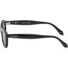 ALAÏA Black Rectangular Sunglasses