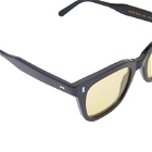 Cubitts Men's Ampton Bold Sunglasses in Black/Yellow