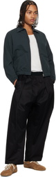 Lady White Co. Black Textured Coach Jacket