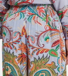 Etro Paisley wide-leg pants