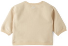 Organic Zoo Baby Beige 'Life Is A Picnic' Sweatshirt