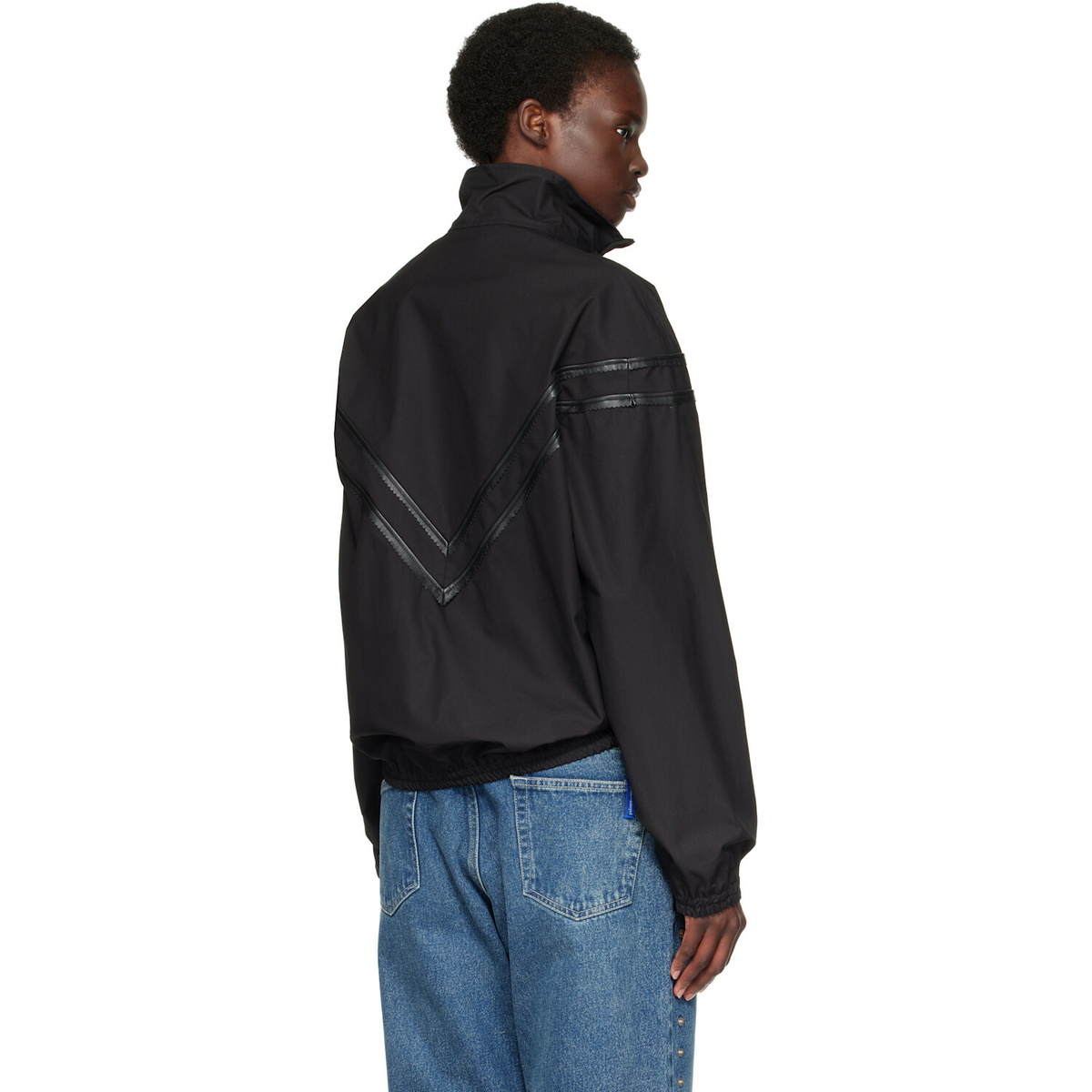 Stefan Cooke Black Pinking Corded Jacket