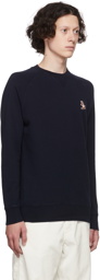 Maison Kitsuné Navy Chillax Fox Sweatshirt