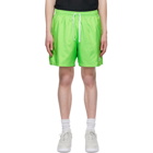 Nike Green Woven Shorts