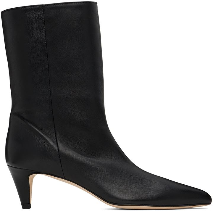Photo: BY FAR Black Lysander Boots