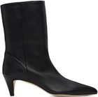 BY FAR Black Lysander Boots