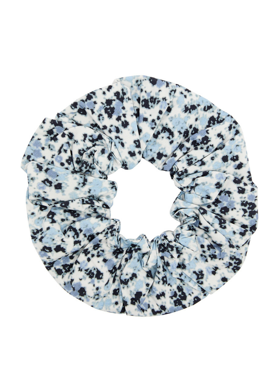 [GANNI]★llic Cloque Scrunchie シュシュ GANNI Metallic Cloque scrunchie | REVERSIBLE