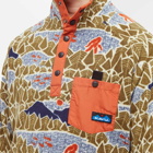 KAVU Men's Teannaway Snap Fleece in Sasquatch Hike