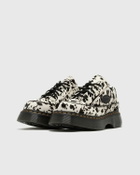 Dr.Martens Buzz 5i Cream+Black Dalmatian Print Hair On Multi-color Womens Casual Shoe