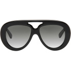 LOEWE Black Curvy Sunglasses