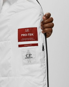 C.P. Company Pro Tek Hooded Jacket White - Mens - Shell Jackets