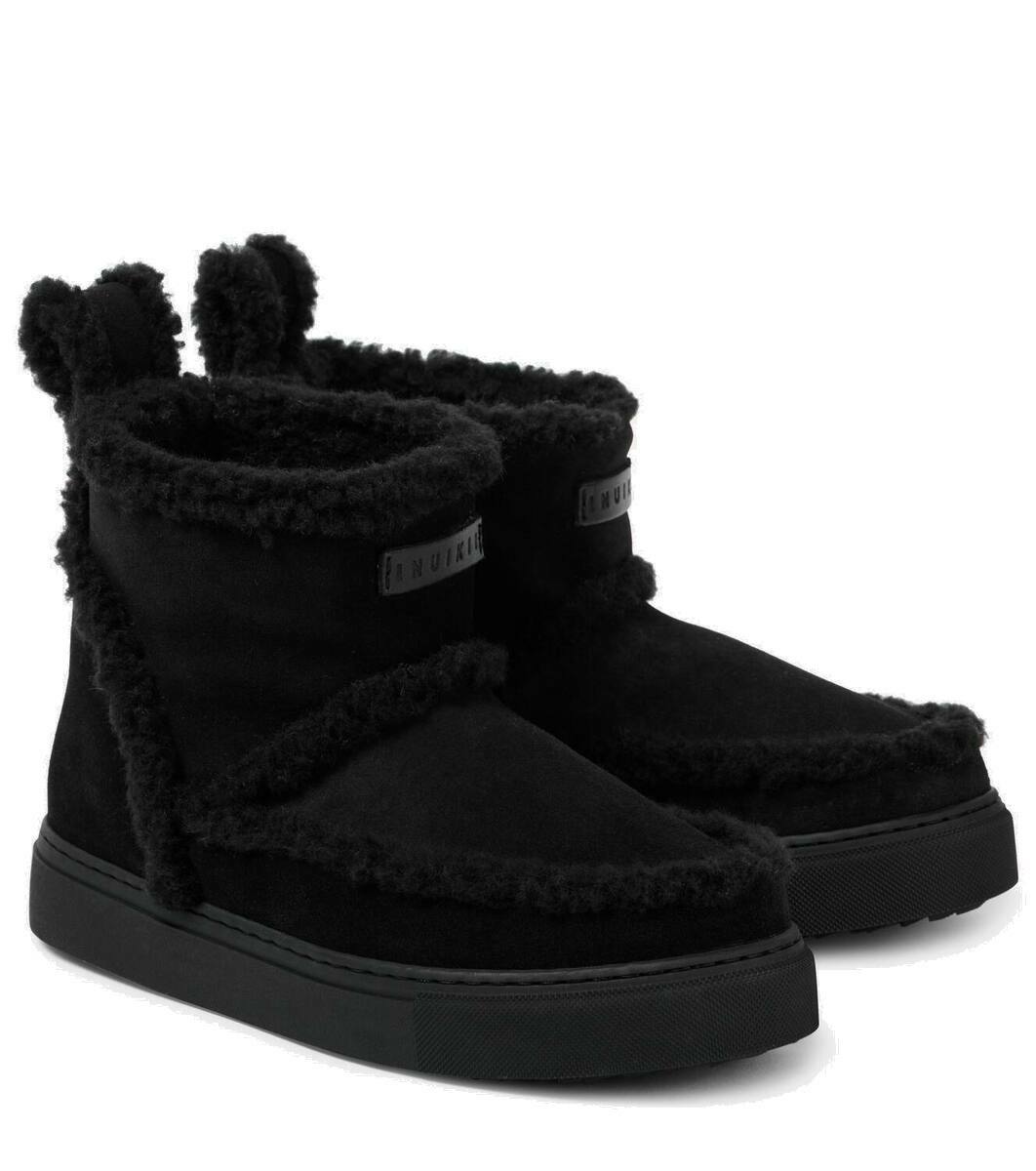 【Inuikii】 Endurance shearling-linedスエードブーツ Inuikii Endurance shearling-lined boots Inuikii
