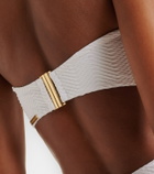 Alexandra Miro Iris bandeau bikini top