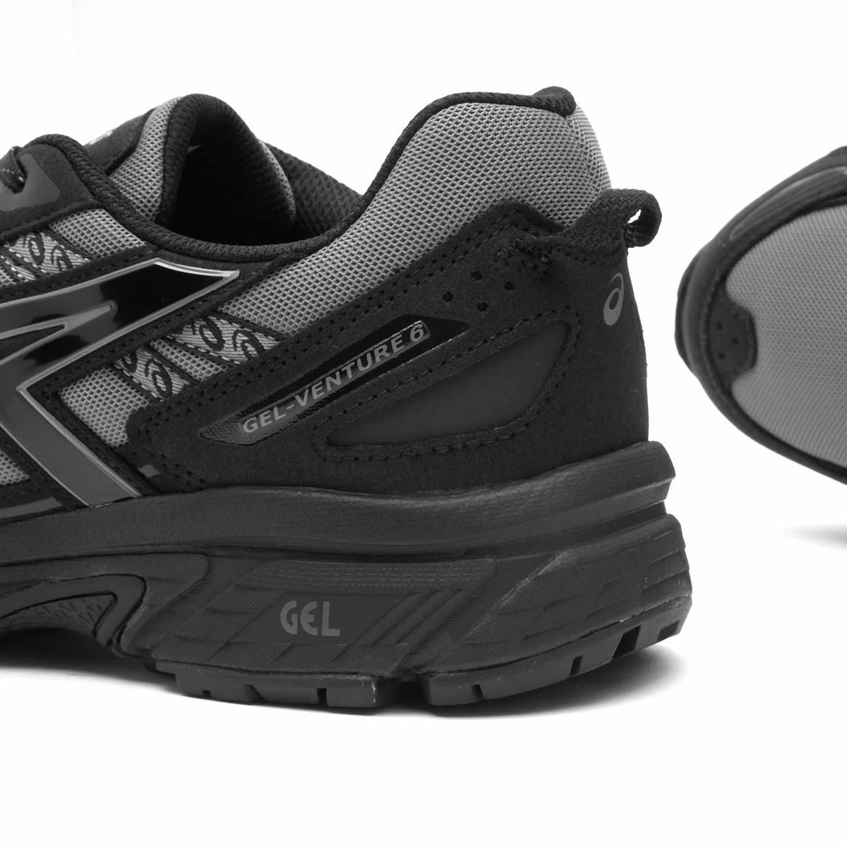 ★Asics★GEL-VENTURE 6 - BLACK★大人気★ Asics Men's GEL-VENTURE 6 Sneakers in Black/Black ASICS
