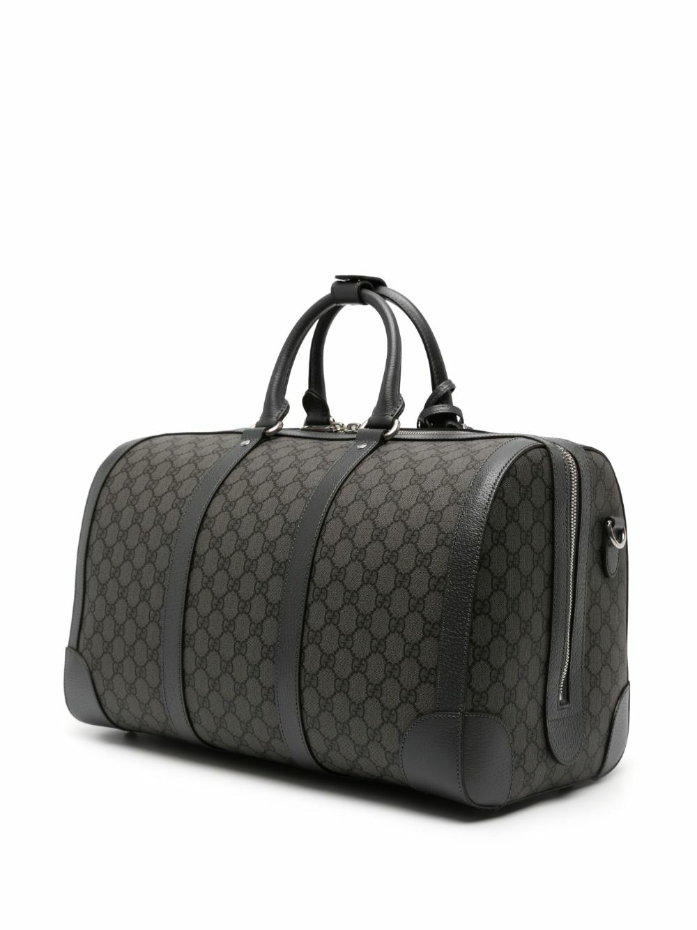 Gucci Grey Ophidia Small Leather Duffle Bag