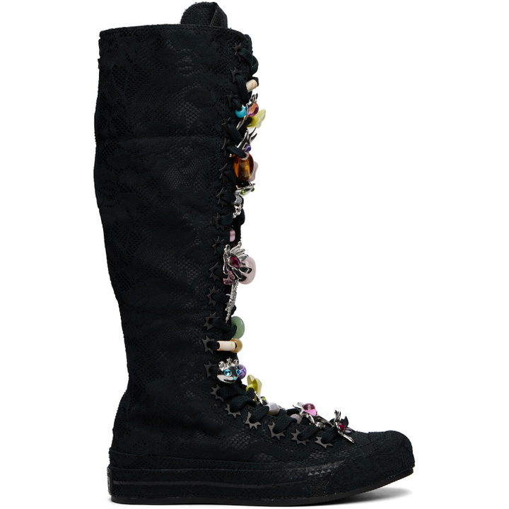 Photo: Collina Strada Black Converse Edition Chuck 70 XX Sneakers