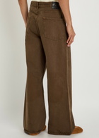 The Elder Statesman Hunter Wide-leg Jeans Brown