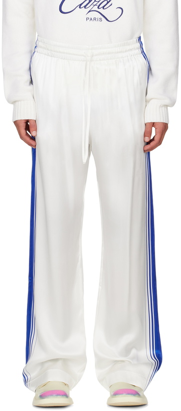 Photo: Casablanca White Embleme De Caza Lounge Pants