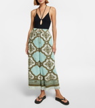 Zimmermann - Lyre jacquard terry culottes