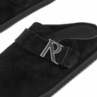 Represent Men's Initail Suede Mule in Black