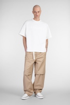 Jil Sander Pants In Beige Cotton