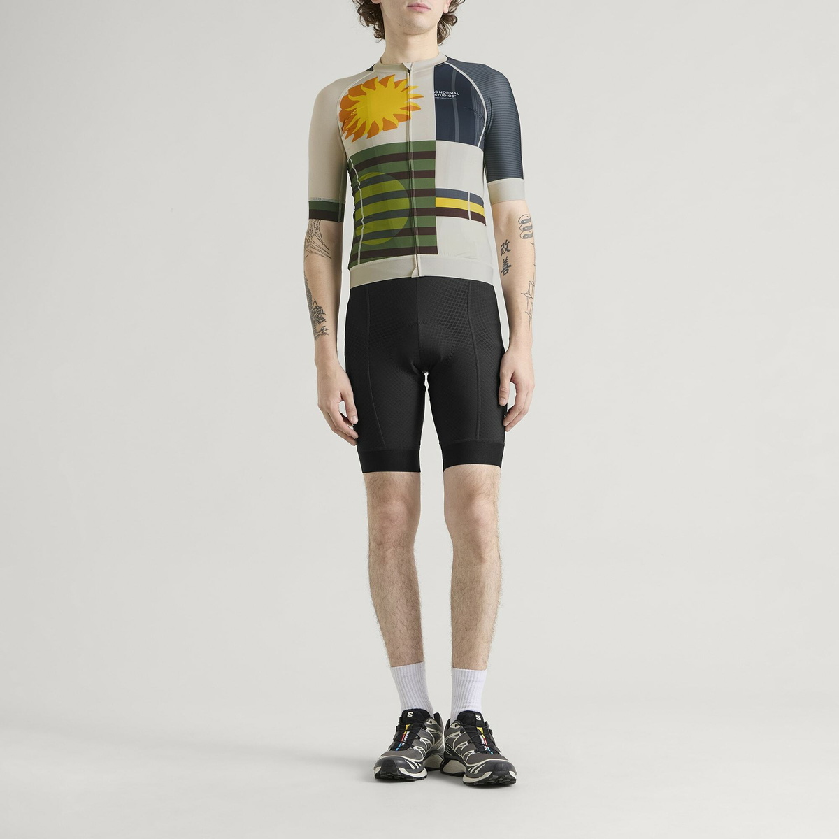 Pas Normal Studios Men's Mechanism International Jersey in Aop International Sand