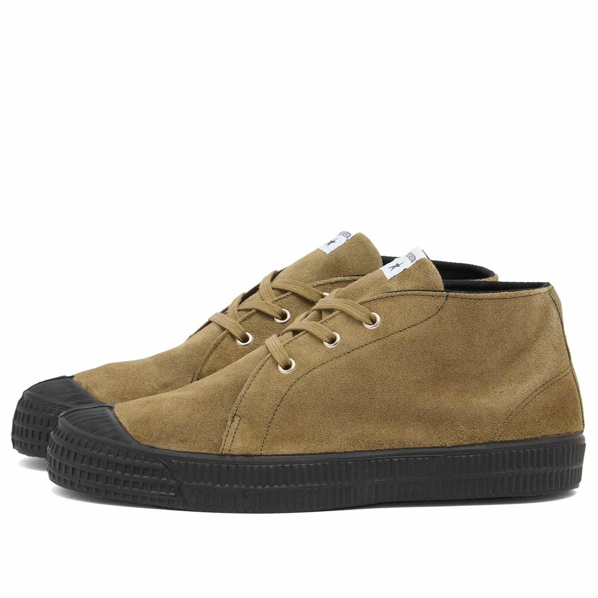 スタニギー　solololawn Novesta Men's x Noel Gallagher Lone Star Sneakers in Khaki Novesta