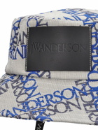 JW ANDERSON - Asymmetric Bucket Hat W/ Logo Print