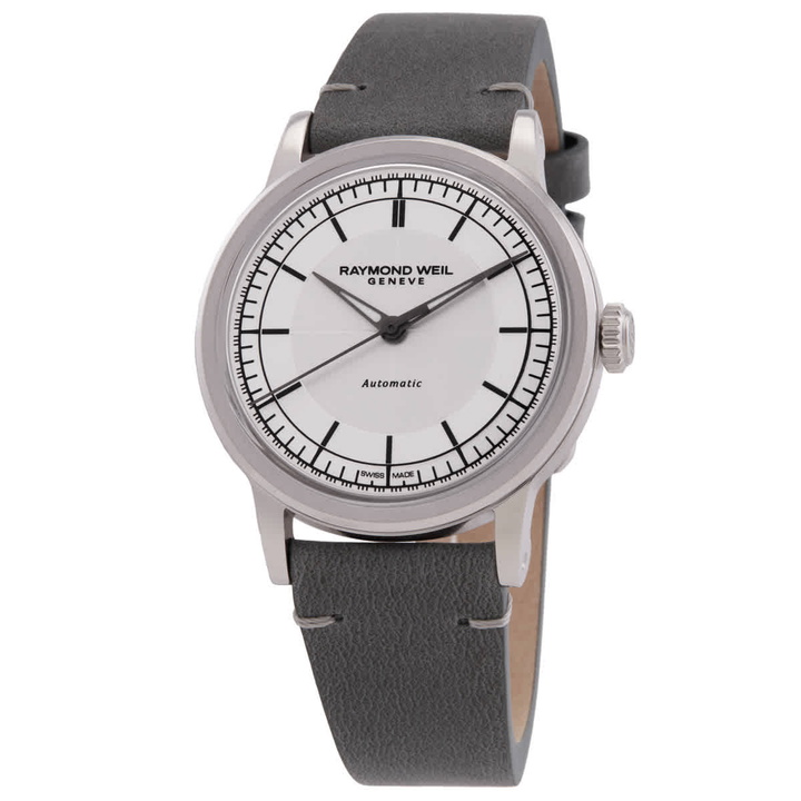 Photo: Raymond Weil Millesime Automatic Silver Dial Ladies Watch 2125-STC-65001