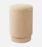Michaël Verheyden Suede stool
