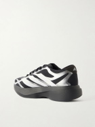 ADIDAS RUNNING - Adizero Evo SL Exo Striped Metallic Sneakers - Silver