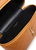 Saint Laurent Gaby Mini Quilted Leather top Handle bag - Camel - One Size