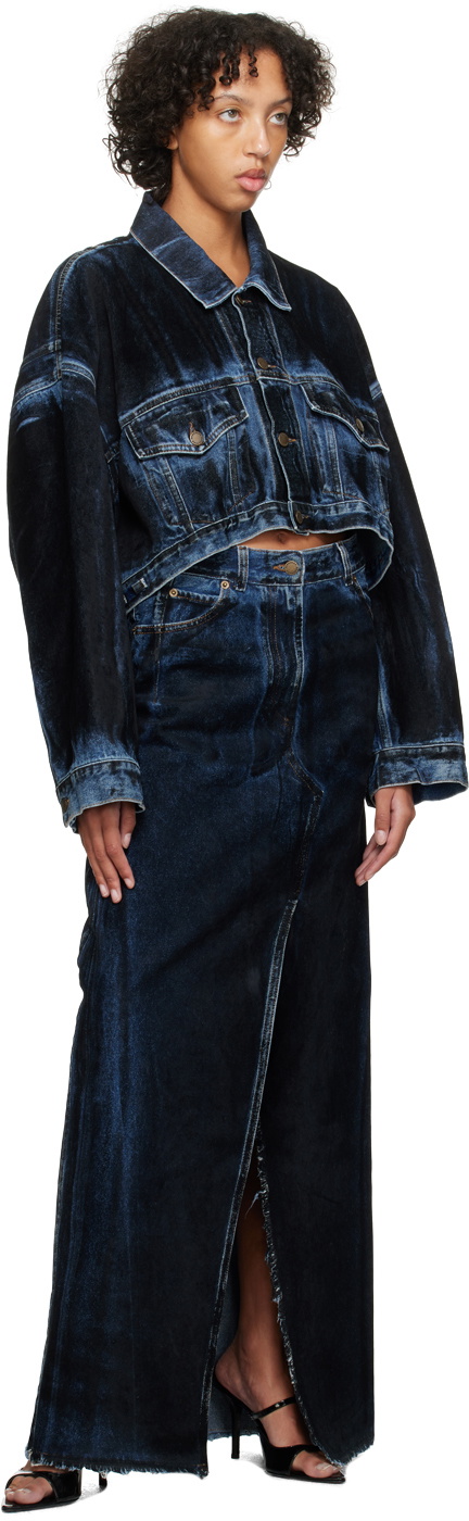 DARKPARK Blue & Black Gigi Denim Jacket