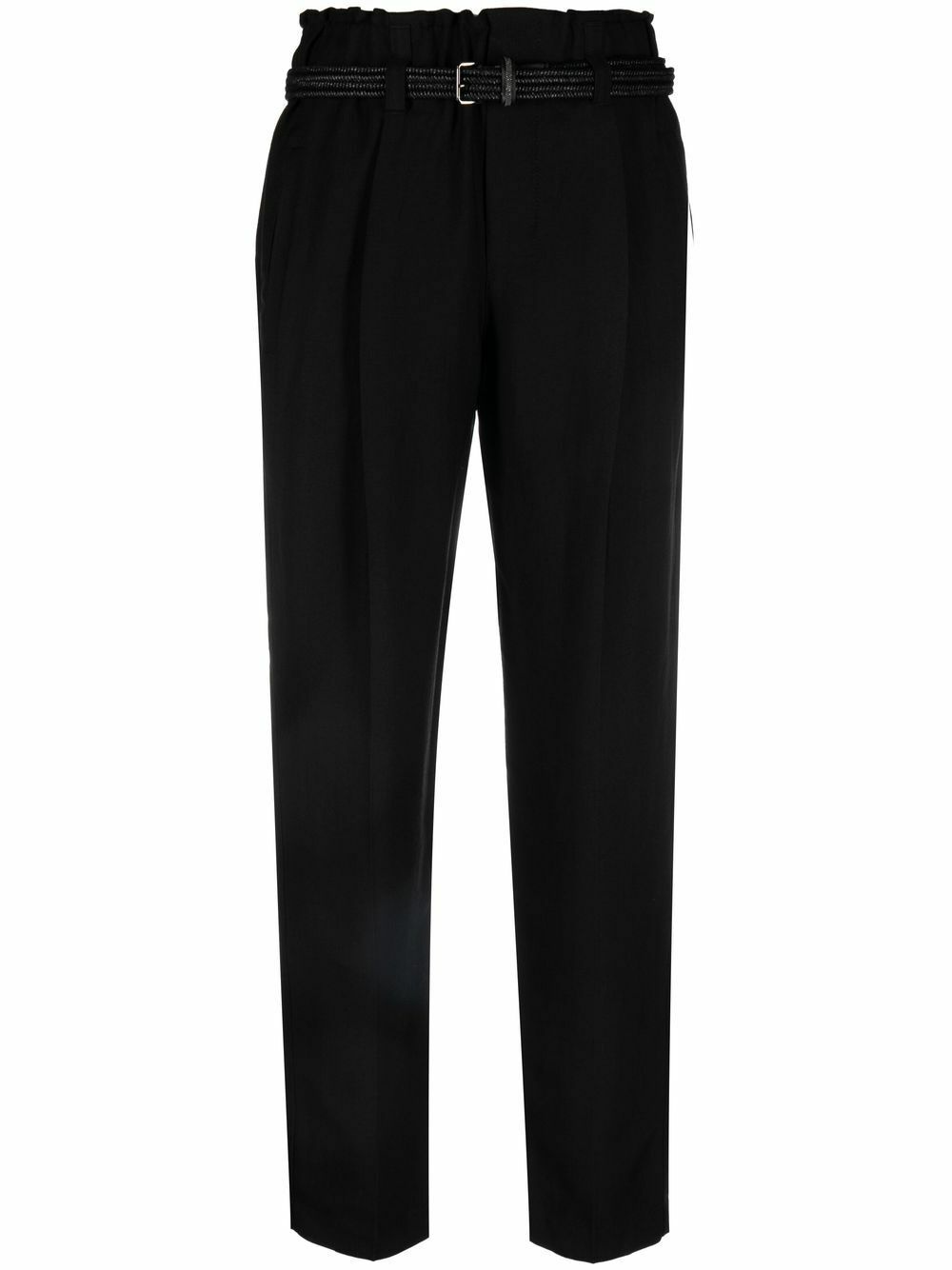BRUNELLO CUCINELLI - High-waisted Cropped Trousers Brunello Cucinelli